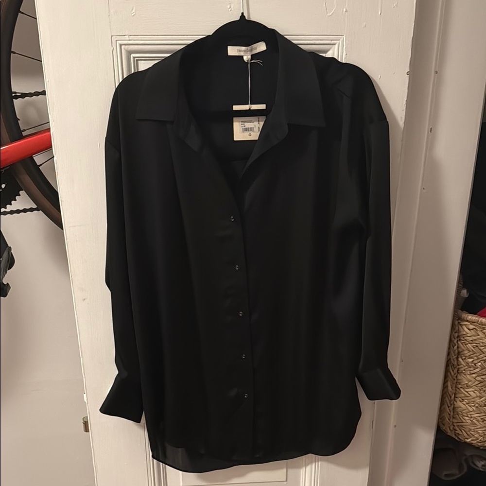 Black Button-Up Shirt
